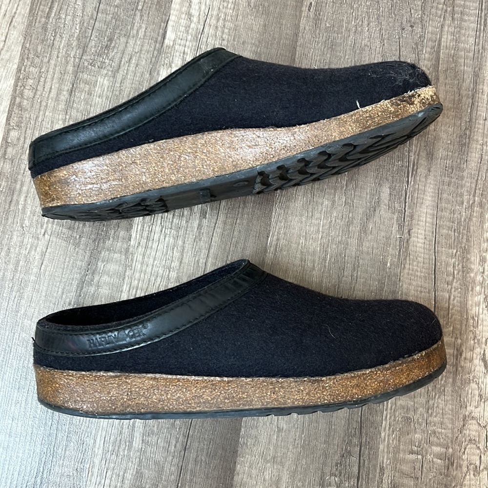 Halflinger Clogs German Grizzly Torben Charcoal Black size 41 - Picture 6 of 16